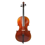 1/2 Rosalia Cello Outfit - Thick Padded Case - Composite Bow - Helicore Strings