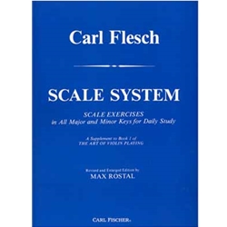 Carl Flesch Scale System For Violin Violin