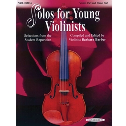 Barber Solos For Young Violinists Vol 6