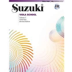 Suzuki Viola Book 5 with CD